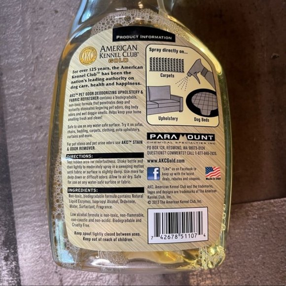 American Kennel Club Pet Oder Deodorizing Refresh - Picture 2 of 4